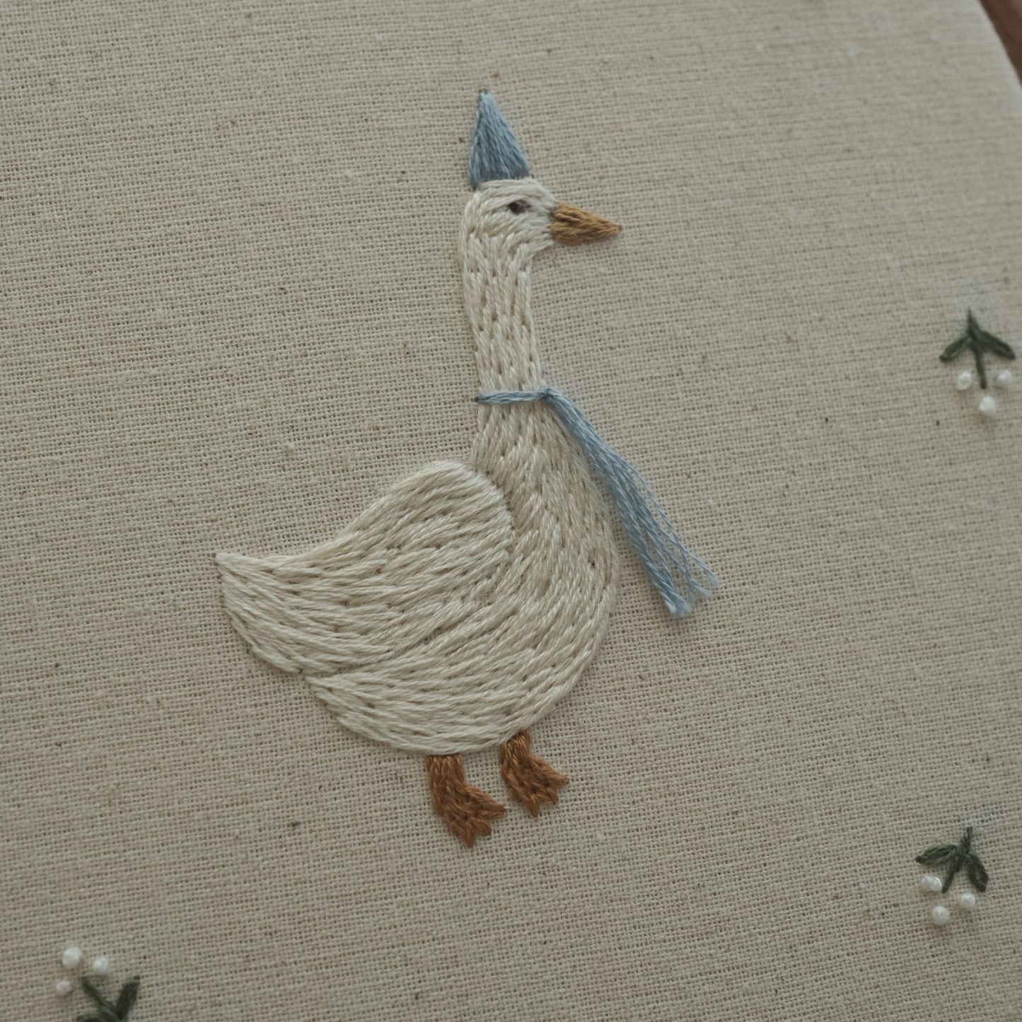 Goose Embroidery