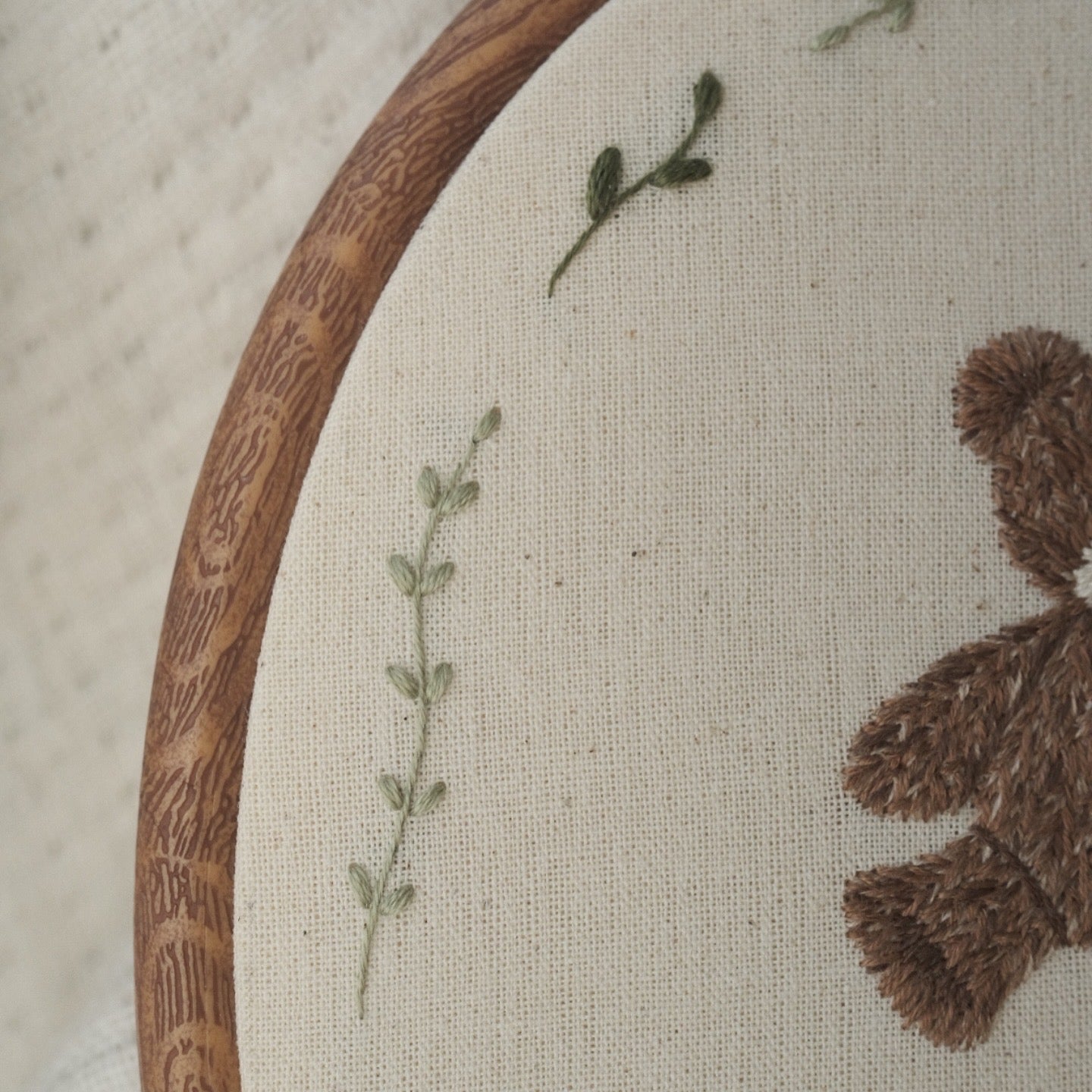 Custom Name Bear in Oval Hoop