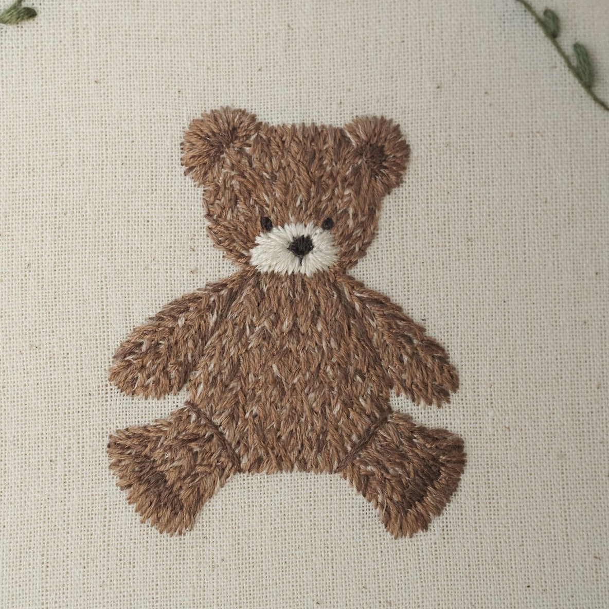 Custom Name Bear in Oval Hoop